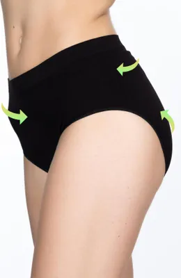Produktbild von 2er Damen Unterhose Soft Mama Slip seamless Mikrofaser hohem Bund 3002