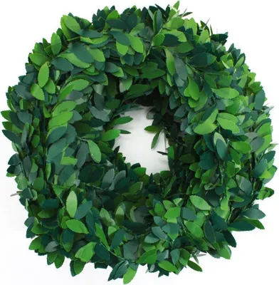 Produktbild von Oblique Unique Buchsgirlande Hochzeit Weihnachten Konfirmation Kranz Girlande - 5m