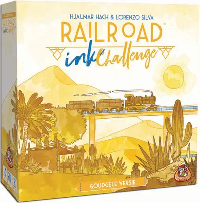 Obrázok produktu pre White Goblin Games Railroad Tinte (Golden Yellow Version)