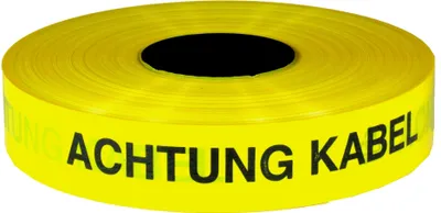 Produktbild von Trassenwarnband 'Achtung Kabel' / Rolle 40 mm x 250 m