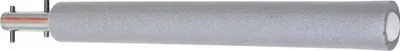 Produktbild von Unterteilungsrohr 300 mm - ummantelt, inkl. Endkappe
