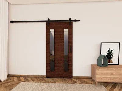 Produktbild von Schiebetür BUSHLAND 8 - 86 cm, Wenge