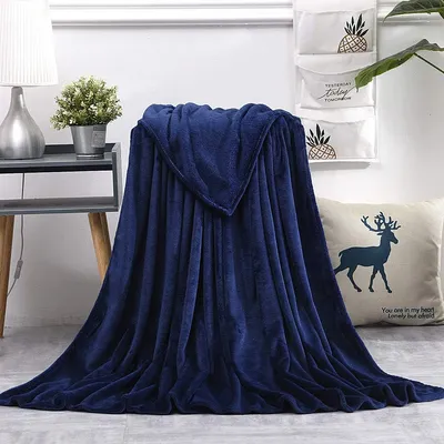 Obrázok produktu pre Fleecová prikrývka, mäkká, 150x200 cm, vhodná na pohovku a posteľ