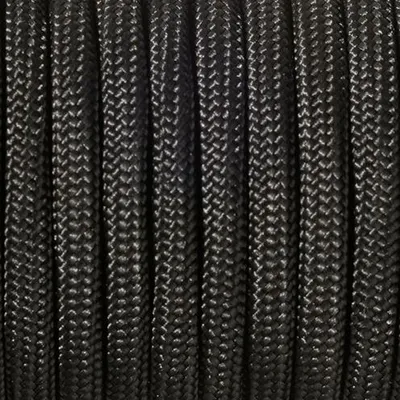 Produktbild von Vielseitiges Paracord 2 mm x 50 m, schwarz, hoch strapazierfähig für Bastel- und DIY-Projekte