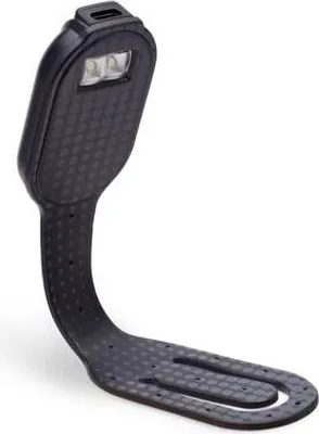 Obrázek produktu pro Flexilight RC (Black Dots) - dobíjecí lampička na čtení - 2 v 1 lampička na čtení a záložka - LED lampička na čtení - dárek pro čtenáře, milovníky knih - německé vydání