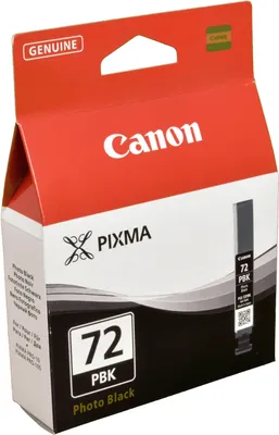 Produktbild von Canon PGI-72PBK Tinte Foto-Schwarz, Standardertrag, Foto schwarz, Tinte auf Farbstoffbasis, 1 Stück(e), 510 Seiten