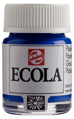 Image de Ecola Gouache Flacon 16ml Bleu foncé 502
