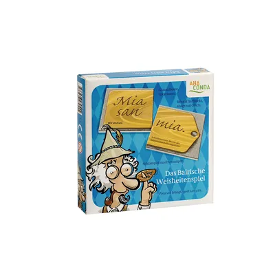 Produktbild von Mia san mia. Das Bairische Weisheitenspiel