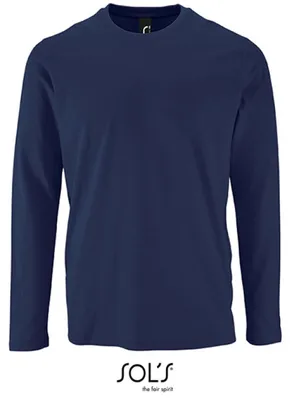 Produktbild von SOLs 02074 | Herren  Long-Sleeve T-Shirt Imperial - Farbe: French Navy - Größe: XXL