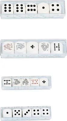 Immagine prodotto di PIATNIK 5 cubi da poker 0 0 0 0 0