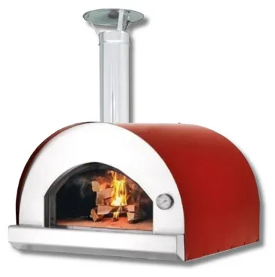 Immagine prodotto di Forno a legna per pizza da esterno a cottura diretta in acciaio