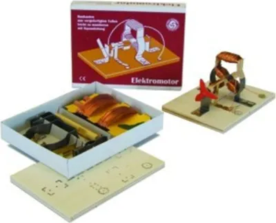 Produktbild von Bausatz Elektromotor zur Erklärung der Funktionsweise, Unterrichtsmaterial, werkzeuglos
