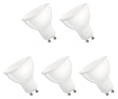 Produktbild von Spectrum GU10 LED-Spot 4W 300lm 3000K warmweiß 5 Stück