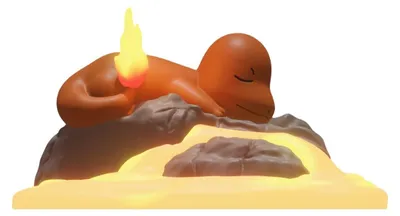 Image de Lampe - Pokémon Charmander endormi