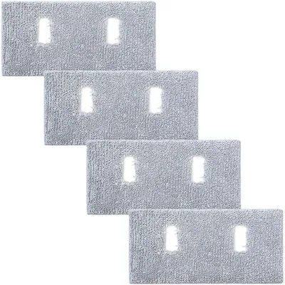 Productafbeelding van Olvy Wistdoekjes, compatibel met draadloze stofzuiger model A10 - 4 stuks - Microvezel - Wasbaar en herbruikbaar vloerdoekjes