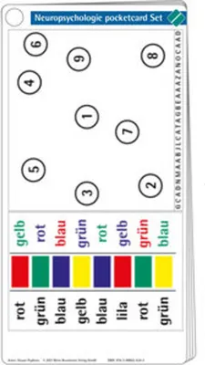 Immagine prodotto di Neuropsychologie pocketcard Set
