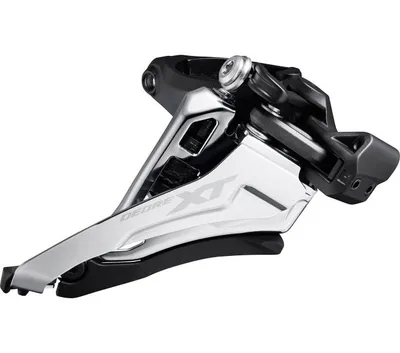 Produktbild von Shimano Deore XT FD-M8100 2x12 Speed Umwerfer 36-38 T Siver/Schwarz