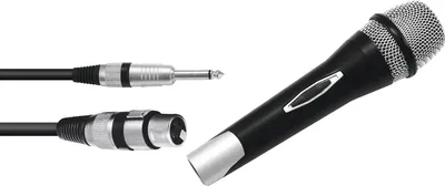 Produktbild von Omnitronic Partymic-1 Gesangs-MikrofonÜbertragungsart Kabelgebunden inkl. Kabel