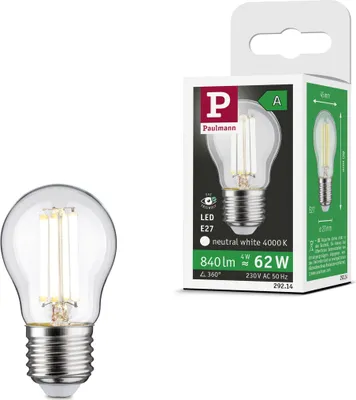 Image de Paulmann Eco-Line Filament 230V LED Gouttes Lot de 1 80mm