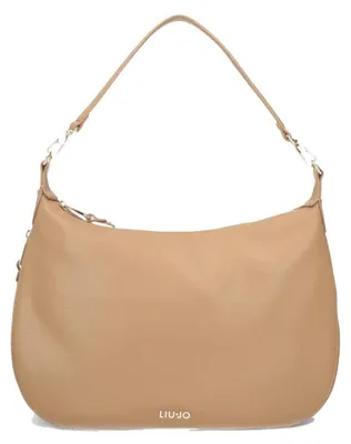 Produktbild von Liu Jo Damen Hobo-Tasche Beige mit Knoten aus Polyurethan für Frühling/Sommer