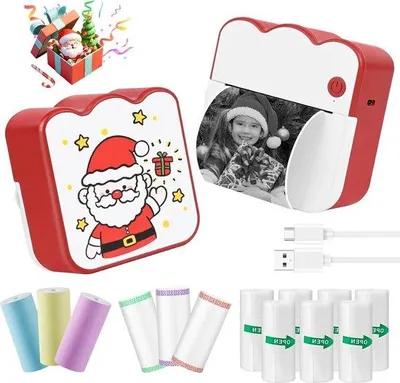 Image de Imprimantes photo sans fil 10 x papier 5 couleurs Bluetooth
