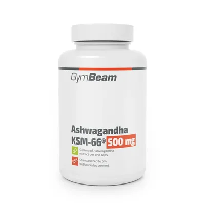 Immagine prodotto di GymBeam - Ashwagandha KSM-66® 500mg 90 capsule