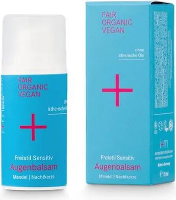 Produktbild von NATURKOSMETIK FREISTIL SENSITIV Augenbalsam mit Mandelöl und Nachtkerzenöl
