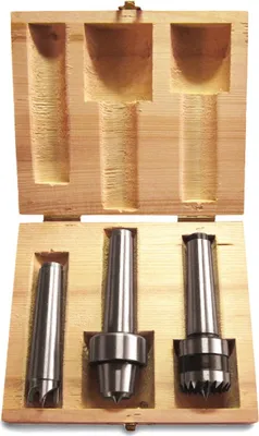 Immagine prodotto di Holzstar Mitnehmerset MK2 3-tlg Konusaufnahme MK2, für Drechselmaschinen 5931056