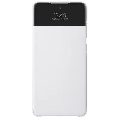 Immagine prodotto di Samsung Galaxy A72 cover - Plastica - Samsung flip cover - Bianco