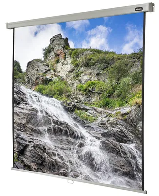 Produktbild von Celexon 1090041, Motorisiert, 12 cm, 12 cm, 16:9, Schwarz, Weiß