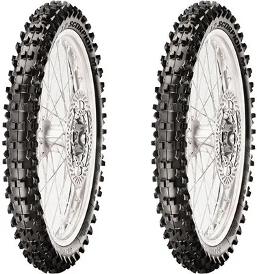 Obrázok produktu pre Pár pneumatík PIRELLI 90/100-21 57M + 2.50/ -10 33J SCORPION MX32 MID SOFT