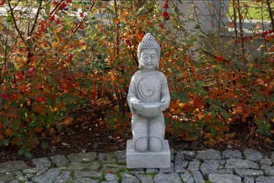 Produktbild von 43cm Deko Skulptur Design Figur Statue Garten Figuren Statuen Skulpturen S101134
