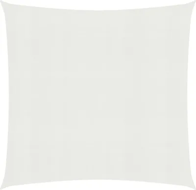 Produktbild von The Living Store Sonnensegel 160 g/m² Weiß 4,5x4,5 m HDPE