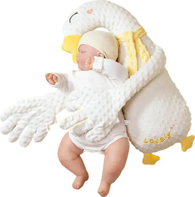 Produktbild von Baby-Schläferkissen mit beruhigendem Klopfkissen und Musik zur Vorbeugung von Erschrecken bei Neugeborenen