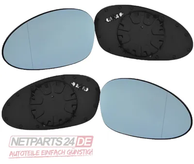 Image de Johns, jeu de rétroviseurs extérieurs de remplacement pour BMW Série 3 E90 E91 E92 E93, rétroviseur g. li+re