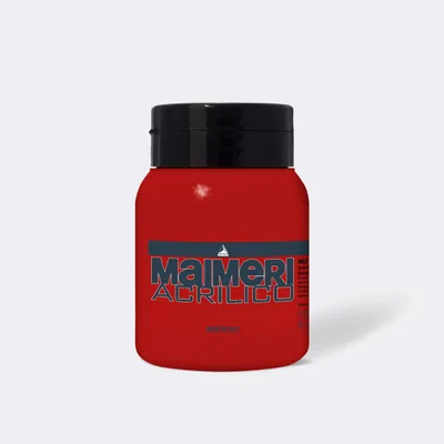 Produktbild von Acrylfarbe MAIMERI Acrilico 500 ml - Chinacridon Orange