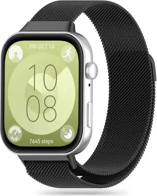 Zdjęcie produktu dla Tech-Protect watch strap MilaneseBandHuawei Watch Fit 3, black