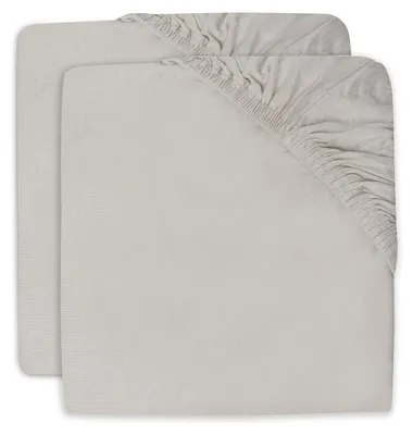 Produktbild von Hoeslaken Jersey 40/50x80/90cm Nougat (2pack)