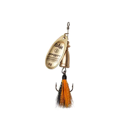 Produktbild von Dam Effzett Executor Dressed Spinner Gold 3 g