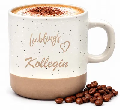 Produktbild von Tasse Steingut Lieblingskollegin