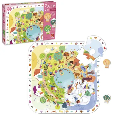 Produktbild von GOULA - XXL-Puzzle Jahreszeiten