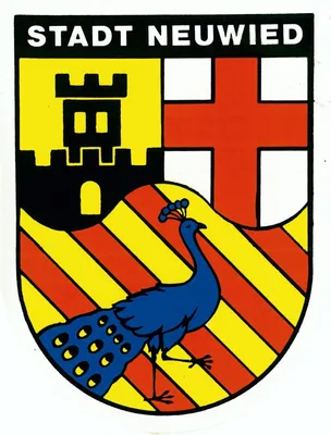 Produktbild von Aufkleber Wappen Stadt Neuwied 115 x 90 mm