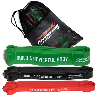 Productafbeelding van Elastische fitnessweerstandsbanden (+ trainingsplannen)
