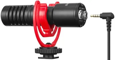 Zdjęcie produktu dla BOYA BY-MM1+, Mikrofon do smartfona, -42 dB, 35 - 18000 Hz, Kardioid, Przewodowa, 3,5 mm (1/8")