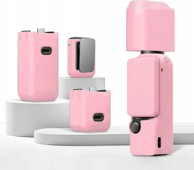 Immagine prodotto di Custodia protettiva 6in1 per DJI Osmo Pocket 3 Rosa TPU / PU774F