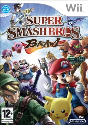 Produktbild von Nintendo Super Smash Bros. Brawl, Wii, Nintendo Speicherkarte, Kampf, T (Jugendliche)