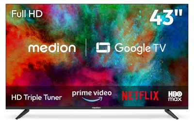 Produktbild von MEDION 108 cm (43 Zoll) Fernseher Full HD Smart TV - MD 843103