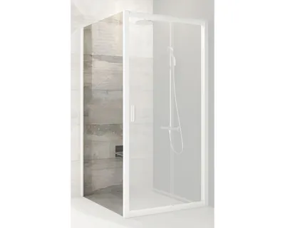 Obrázek produktu pro Sprchová zástěna RAVAK Blix BLPS-90 white+Transparent 190 cm 9BH70100Z1