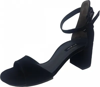 Produktbild von Paul Green Sandalette 7469-043, Rauleder, Schwarz, Damen