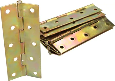 Zdjęcie produktu dla KOTARBAU® Zawiasy meblowe 100 x 45 mm 25 szt Zawiasy walcowane Wszystkie rozmiary Zawias stolowy Zawias drzwiowy Zawias meblowy Zawias drzwiowy ocynkowany Zawias skrzynkowy Zawias szafkowy